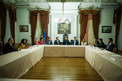 Prefeitura de Belém recebe visita de representantes nacionais da Caixa Econômica