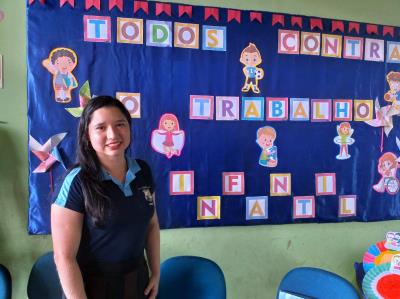 Escola Comandante Klautau realiza ação alusiva ao Dia Mundial de Combate ao Trabalho Infantil