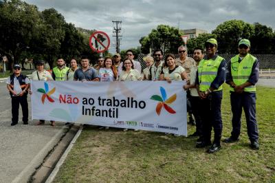 Prefeitura de Belém integra programação alusiva ao Dia do Enfrentamento ao Trabalho Infantil
