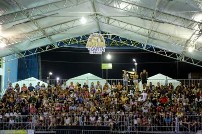 Mudanças na arena do concurso de quadrilhas da Fumbel garantem mais conforto ao público