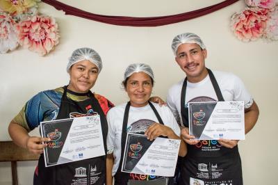 Prefeitura qualifica empreendedores de Cotijuba em boas práticas e manipulação de alimentos