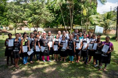 Prefeitura qualifica empreendedores de Cotijuba em boas práticas e manipulação de alimentos