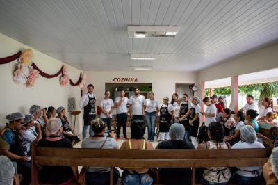 Prefeitura qualifica empreendedores de Cotijuba em boas práticas e manipulação de alimentos