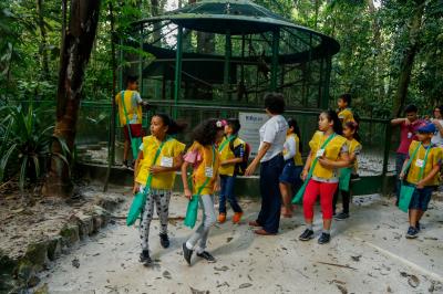 Colônia de férias do Bosque Rodrigues Alves tem início com atividades ecológicas