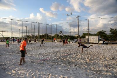 Torneio de gaymada é a grande atração no Portal da Amazônia