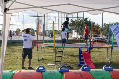 Torneio de gaymada é a grande atração no Portal da Amazônia