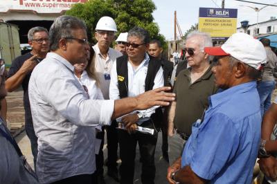 Porto do Açaí e Complexo do Jurunas recebem obras de revitalização
