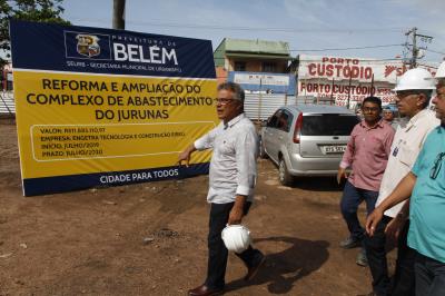 Porto do Açaí e Complexo do Jurunas recebem obras de revitalização