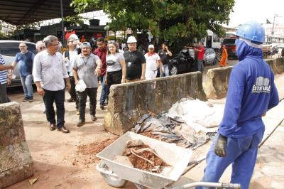 Porto do Açaí e Complexo do Jurunas recebem obras de revitalização