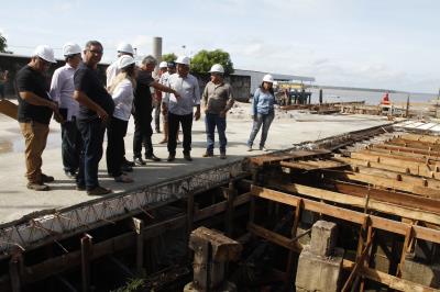 Porto do Açaí e Complexo do Jurunas recebem obras de revitalização