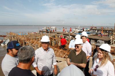 Porto do Açaí e Complexo do Jurunas recebem obras de revitalização