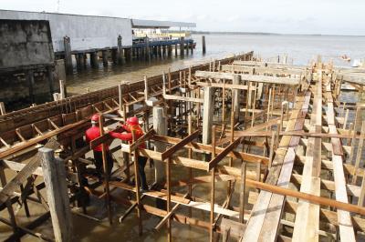 Porto do Açaí e Complexo do Jurunas recebem obras de revitalização
