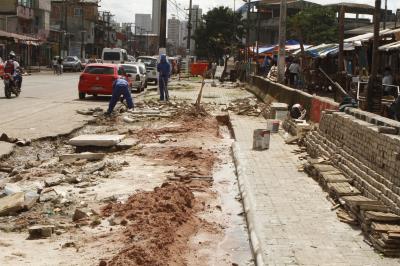 Porto do Açaí e Complexo do Jurunas recebem obras de revitalização
