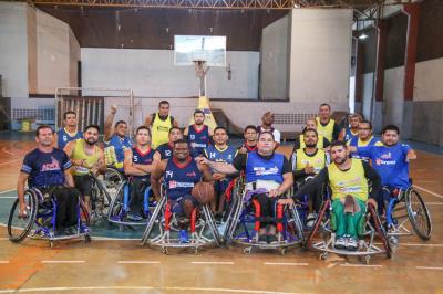 Basquetebol leva inclusão e divertimento no último dia de torneio no ginásio Altino Pimenta