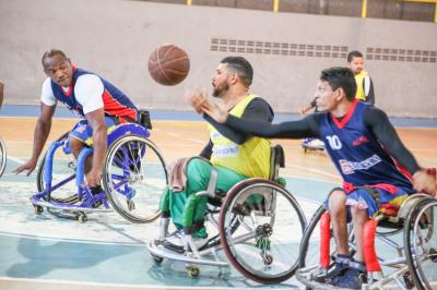 Basquetebol leva inclusão e divertimento no último dia de torneio no ginásio Altino Pimenta