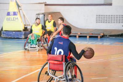 Basquetebol leva inclusão e divertimento no último dia de torneio no ginásio Altino Pimenta