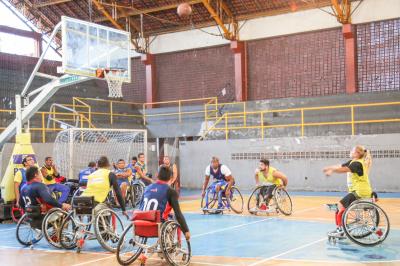 Basquetebol leva inclusão e divertimento no último dia de torneio no ginásio Altino Pimenta