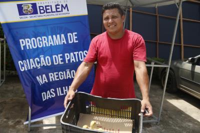 Prefeitura de Belém estimula criação de aves em Mosqueiro