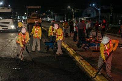 Prefeitura dá início às obras de pavimentação asfáltica da avenida Augusto Montenegro