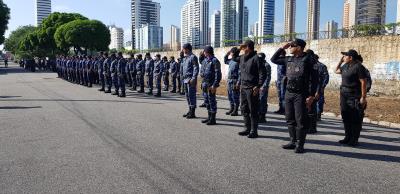 Guarda Municipal de Belém inicia treinamento para o desfile de 7 de setembro
