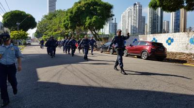 Guarda Municipal de Belém inicia treinamento para o desfile de 7 de setembro