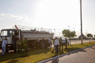Prefeitura e comunidade cultivam mudas no Portal da Amazônia