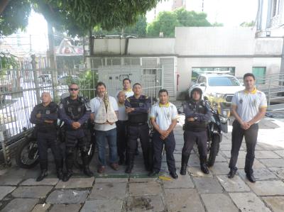 GMB realiza a escolta da Imagem Peregrina 