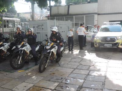 GMB realiza a escolta da Imagem Peregrina 