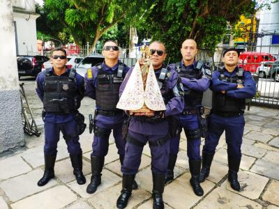 GMB realiza a escolta da Imagem Peregrina 