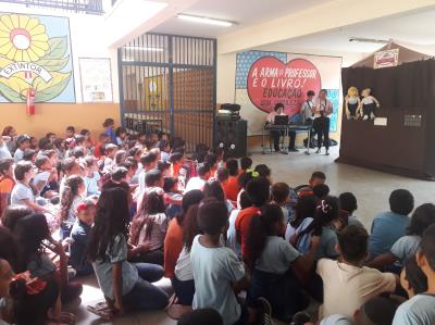 Projeto conscientiza alunos de escolas municipais sobre bullying