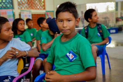 Escola Bosque encerra Semana do Folclore com exposição sobre lenda da boiúna