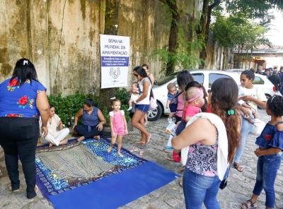 Hora do Mamaço encerra programação de incentivo ao aleitamento materno