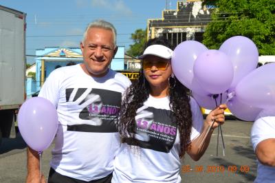 Caminhada da Paz em Icoaraci celebra 13 anos da Lei Maria da Penha