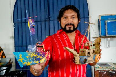 Comunidade da Vila da Barca recebe oficinas apoiadas pela Fumbel