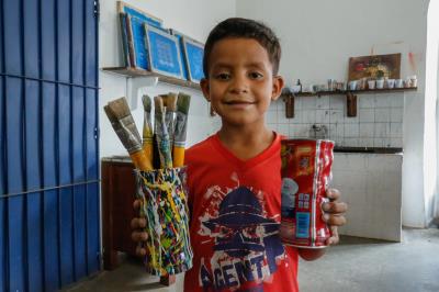 Comunidade da Vila da Barca recebe oficinas apoiadas pela Fumbel