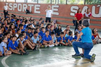 Estudantes municipais recebem concerto didático do projeto Brasil de Tuhu