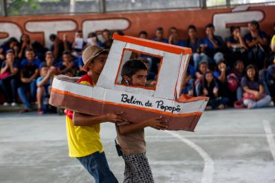 Estudantes municipais recebem concerto didático do projeto Brasil de Tuhu