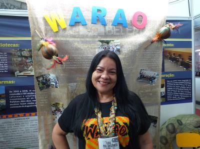 Crianças venezuelanas da etnia indígena Warao participam de programação especial