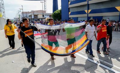 Garantia de direitos é destaque no desfile escolar de estudantes municipais