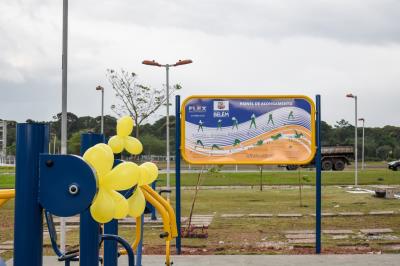 Bairro da Sacramenta ganha academia ao ar livre