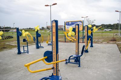 Bairro da Sacramenta ganha academia ao ar livre