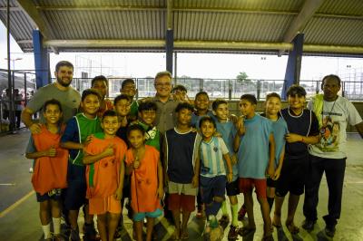 Bairro da Sacramenta ganha academia ao ar livre