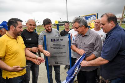 Bairro da Sacramenta ganha academia ao ar livre