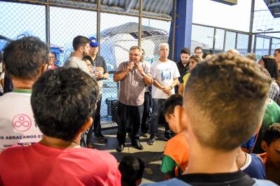 Bairro da Sacramenta ganha academia ao ar livre