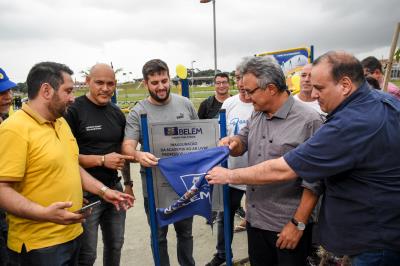 Bairro da Sacramenta ganha academia ao ar livre