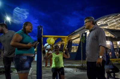 Bairro da Sacramenta ganha academia ao ar livre