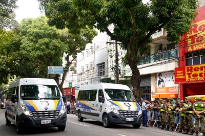 Desfile militar celebra 197 anos de Independência do Brasil