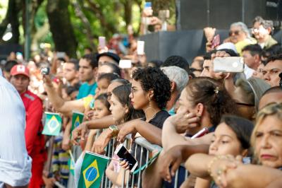 Desfile militar celebra 197 anos de Independência do Brasil
