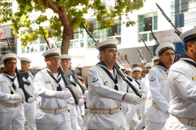 Desfile militar celebra 197 anos de Independência do Brasil