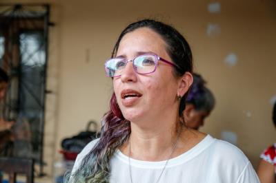 Famílias atendidas pelo CRAS Tapanã participam de curso de artesanato